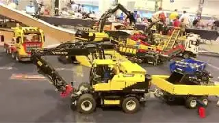 LEGO Technic wheel excavator 100% RC - with SBrick