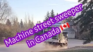 Street sweeper in Canada 🇨🇦 hi-tech | KIKOY YOUTUBE TV