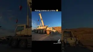 Field work at a mine