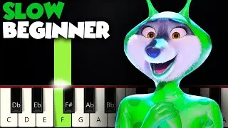 Could Have Been Me - Sing 2 | SLOW BEGINNER PIANO TUTORIAL + SHEET MUSIC by Betacustic