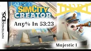 SimCity Creator DS any% in 53:23