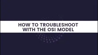 How to Troubleshoot a real Network problem using the OSI model