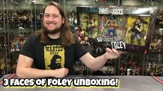 3 Faces of Foley WWE Elite Ringside Collectibles Unboxing & Review!