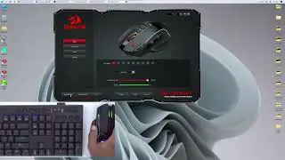 Tutorial | Set Backlights & Macros On Redragon HORUS K618 Keyboard & M991 Mouse with Software