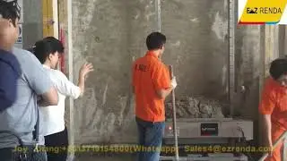 Automatic Wall Rendering Machine for Wall Plastering Fast and Smooth