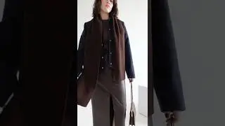 Долой черный цвет - заменяем на коричневый и синий!