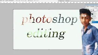 Create text collage in photoshop 7.0 text editing in photoshop