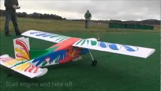 Team ANU_CVR: Flight test for 2012 Outback Challenge