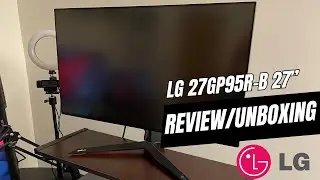 Best 4k Gaming Monitor for PS5? LG 27GP95R-B Review #tech #review #ps5