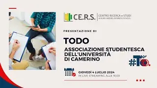 Presentazione di TODO - Associazione Studentesca