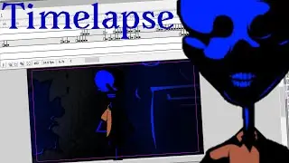 Timelapse - Starved Squidward Voiceline Animated