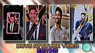 ALLU ARJUN ATTITUDE NEW TRENDING VIDEO EDITING TUTORIAL!!ALIGHT MOTION VIDEO EDITING!!THE SB EDITOR