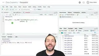 Geospatial Data in R - Creating Vector Point Data From Tabular Data