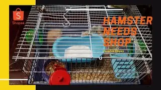 Hamster needs shop #shopee #snowthehamster #hamster #paydaysale #Shopee1130Na