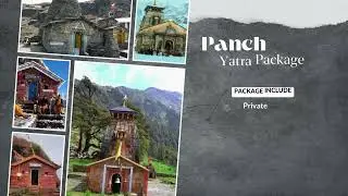 Panch Kedar Tour Package 2024 | Uttarakhand Package
