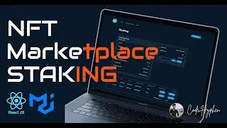 NFT Website || react js Material UI Design NFT marketplace staking 