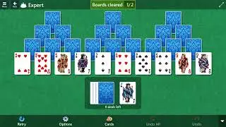 Microsoft Solitaire Collection: TriPeaks - Expert - August 17, 2023