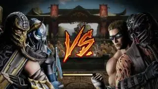 Mortal Kombat IX - Tag Ladder - Scorpion & Cyber Sub-Zero