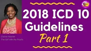 2018 ICD 10 Guidelines part 1