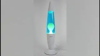 Лава-лампа 48 см Amperia Hypno бело-синяя