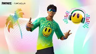 FORTNITE X COACHELLA | ALL FORTNITE X COACHELLA COSMETICS SHOWCASE!