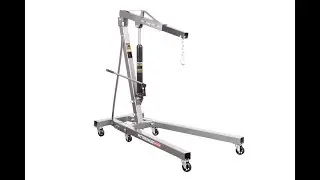 Is The Harbor Freight Pittsburg 2 Ton Engine Hoist Shop Crane Worth The Money?