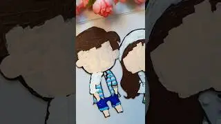 Painting on glass #shorts #shortvideo #trending