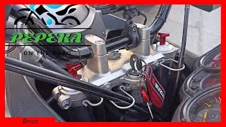 Cambio regulador precarga horquilla V-Strom 650