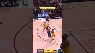 Incredible shot by Jamal Murray against LeBron James in Game 1 🔥..#jamalmurray #denvernuggets