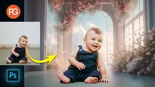 How to edit baby photos in Photoshop tutorial || baby photo editing || Patel Graphics