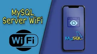 {PART 2}Connect mysql to  phone || use mysql as server WiFi..😍