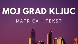 Moj grad Kljuc - Nizam Kljajic / MATRICA + TEKST / Live / Online MAN Bend