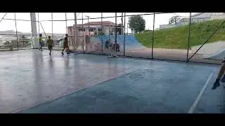 Novo craque da bola Gustavo sub 9 alguns gols.