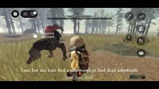 Primal survival Roblox tutorial how to make a Saber weapon 