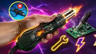 Repair of hair dryer soldering station