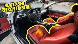 HOW TO RETROFIT HEATED SEATS ON YOUR BMW (E90, E91, E92, E93)