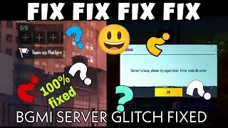 How to fix Server is busy, please try again later error code db-error in BGMI 