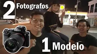 2 Fotógrafos 1 Modelo | Sesión de Fotos 📸🤔