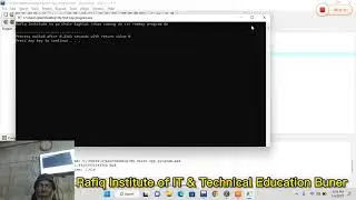 Lecture 01 CPP for beginners in Pashto
