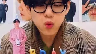 #bts BTS Taehyung Birthday vlive🎂🥳#bts #viral #vbts