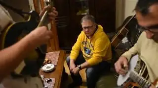 Brygada S  Jeam Session Piotr Bułas banjo i Alex Johnstone