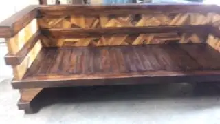Bangku Antik Kayu Jati