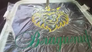 Именная вышивка. Джаноме 500е.