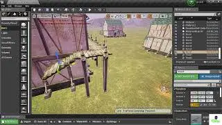 Предметы окружения персонажа в Unreal Engine 4