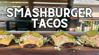 I finally made the viral smash burger tacos