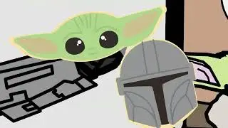 Grogu Celebrates May the 4th!  Student Animation (Pivot)