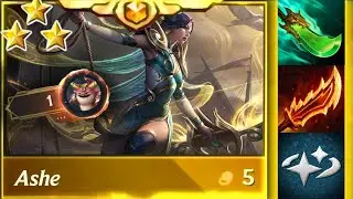 1 HP Comeback with Ashe and Celestial Vanguards TFT Set 3.5 Revival