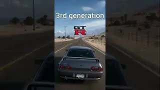 Nissan GTR evolution in Forza horizon 5