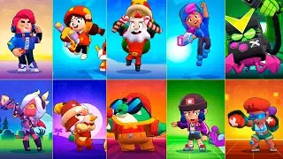 All 60 Exclusive Skins in Brawl Stars