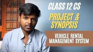 Vehicle Rental Management System in Python with MySQL | Project & Synopsis Class 12 CS